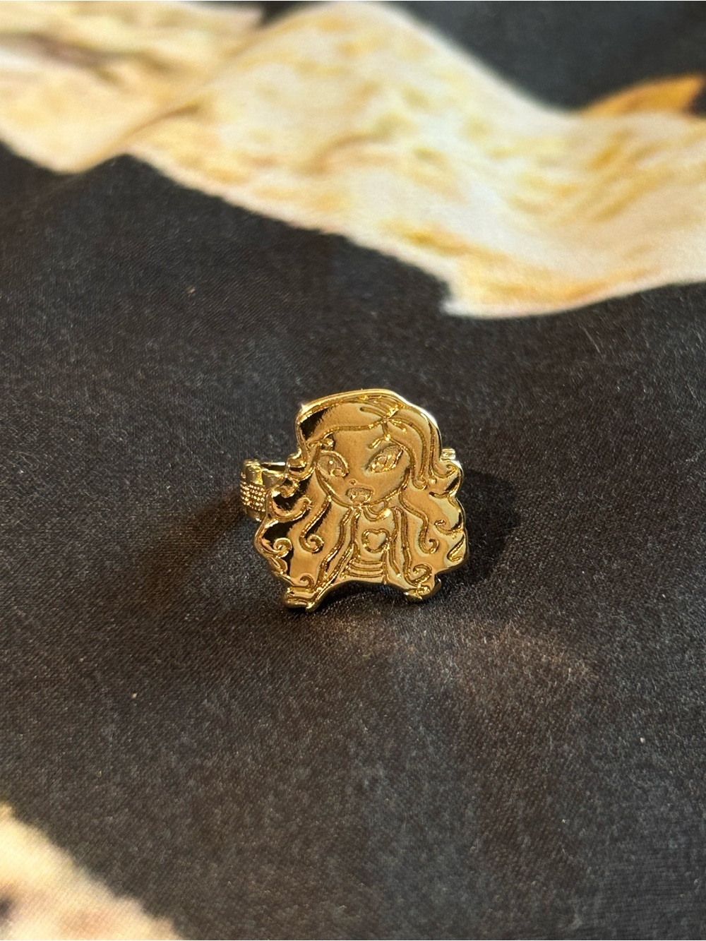 Bratz Gold Plated Ring - size 6 brand new never worn